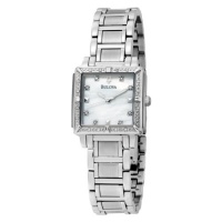 Bulova Women's 96R107 Diamond Accented Mother of Pearl Dial Watch Bulova Women's 96R107 Diamond Accented Mother of Pearl Dial Watch