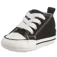 CONVERSE Kids' Chuck T First Star Hi In (Black 4.0 M) CONVERSE Kids' Chuck T First Star Hi In (Black 4.0 M)