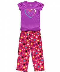 Calvin Klein Hue Cycle 2-Piece Pajamas (Sizes 7 - 16) - purple, 10 - 12 Calvin Klein Hue Cycle 2-Piece Pajamas (Sizes 7 - 16) - purple, 10 - 12