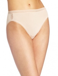 On Gossamer Women's Micro Glamour Hi Cut Underwear, Champagne, Small On Gossamer Women's Micro Glamour Hi Cut Underwear, Champagne, Small