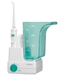 Grin & care for it. Keep your smile in shape with this powerful water jet, a cordless and compact solution to having the brightest pearly whites wherever you go. Flushing out plaque and food debris, this water jet features a range of settings to help reverse gingivitis and prevent gum disease. Model WJ3CS. Grin & care for it. Keep your smile in shape with this powerful water jet, a cordless and compact solution to having the brightest pearly whites wherever you go. Flushing out plaque and food debris, this water jet features a range of settings to help reverse gingivitis and prevent gum disease. Model WJ3CS.
