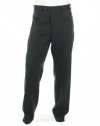 Calvin Klein Mens Flat Front Slim Fit Dress Pants