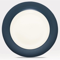 Noritake Colorwave Blue Rim Round Platter Noritake Colorwave Blue Rim Round Platter