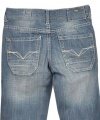 GUESS Kids Boys Brit Rocker Fit Jeans - Transit Wash, MEDIUM STONE (10)