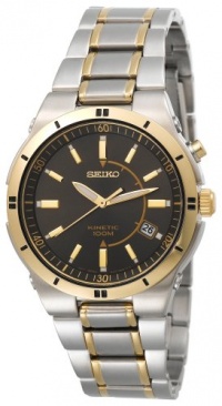 Seiko Men's SKA348 Kinetic Two-Tone Watch Seiko Men's SKA348 Kinetic Two-Tone Watch