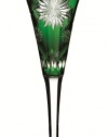 Waterford Crystal 2012 Snowflake Wishes for Courage Emerald Flute, 2nd Edition