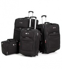 Delsey Helium Fusion Lite 2.0 4 Piece Luggage Set Black Delsey Helium Fusion Lite 2.0 4 Piece Luggage Set Black