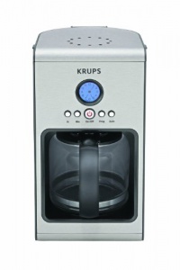Krups KM1000 10-Cup Stainless-Steel Coffeemaker Krups KM1000 10-Cup Stainless-Steel Coffeemaker
