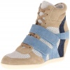 Ash Women's Bea Suede Wedge Sneaker