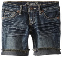 Request Girls 7-16 Sequin Denim Bermuda Request Girls 7-16 Sequin Denim Bermuda