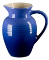 Le Creuset Stoneware 2-Quart Pitcher, Cobalt Blue