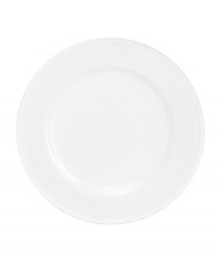 Give your culinary creations the attention they deserve when you feature them on these dinner plates inspired by the spotlights of Broadway. The underside of this piece features thousands of shimmering raised dots that shine through to the other side. Designed by Goran Warf and hand-made by the artisans of Kosta Boda. Give your culinary creations the attention they deserve when you feature them on these dinner plates inspired by the spotlights of Broadway. The underside of this piece features thousands of shimmering raised dots that shine through to the other side. Designed by Goran Warf and hand-made by the artisans of Kosta Boda.