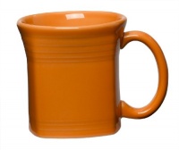 Fiesta 13-Ounce Square Mug, Tangerine Fiesta 13-Ounce Square Mug, Tangerine