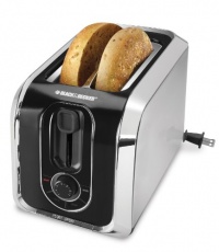 Black & Decker TR1200SB 2-Slice Stainless Steel Toaster with Retractable Cord, Stainless Steel Black & Decker TR1200SB 2-Slice Stainless Steel Toaster with Retractable Cord, Stainless Steel