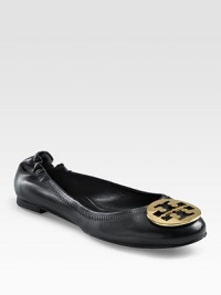 Classic logo ornament adorns the vamp of this easy leather style. Leather upper Leather lining Rubber sole Padded insole ImportedOUR FIT MODEL RECOMMENDS ordering true size.. Classic logo ornament adorns the vamp of this easy leather style. Leather upper Leather lining Rubber sole Padded insole ImportedOUR FIT MODEL RECOMMENDS ordering true size..