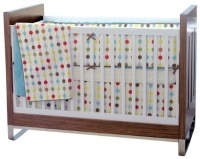 Skip Hop Mod Dot Crib Bedding 4 Piece Set, Mod Dot Skip Hop Mod Dot Crib Bedding 4 Piece Set, Mod Dot