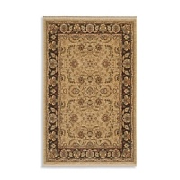 Adorned with a thriving floral motif, the opulent, detailed construction of this Karastan rug instills your decor with timeless beauty. The wide, bright border framing a darker ground complements both traditional and casual interiors. Distinctive of all Ashara rugs is the intricate blend of woven shades to achieve the radiant arbrash effect of heirloom textiles. Adorned with a thriving floral motif, the opulent, detailed construction of this Karastan rug instills your decor with timeless beauty. The wide, bright border framing a darker ground complements both traditional and casual interiors. Distinctive of all Ashara rugs is the intricate blend of woven shades to achieve the radiant arbrash effect of heirloom textiles.