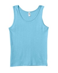 Bella Ladies' 11 Rib Tank Top 1080, Small, Light Aqua Bella Ladies' 11 Rib Tank Top 1080, Small, Light Aqua