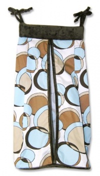 Trend Lab Diaper Stacker, Bubbles Teal Trend Lab Diaper Stacker, Bubbles Teal