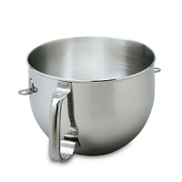 Six-quart stainless steel bowl with comfort handles, fit six-quart bowl lift stand mixers. Six-quart stainless steel bowl with comfort handles, fit six-quart bowl lift stand mixers.