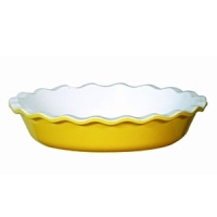 9 Pie Dish by Emile Henry. This dish can be used for cooking and baking. 9 Pie Dish by Emile Henry. This dish can be used for cooking and baking.