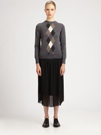 An intriguing double-waistband effect lends an edge to this artfully wrapped, pleated design.Elastic double waistbandAsymmetrical hemlineAllover pleatsWool liningWoolDry cleanImportedModel shown is 5'9½ (176cm) wearing US size Small. An intriguing double-waistband effect lends an edge to this artfully wrapped, pleated design.Elastic double waistbandAsymmetrical hemlineAllover pleatsWool liningWoolDry cleanImportedModel shown is 5'9½ (176cm) wearing US size Small.