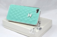 Designer inspired Set - 3.5mm Anti dust Ear Cap Dock Plug - White,Leather iPhone 4 4S case - iStore-Green/Blue Designer inspired Set - 3.5mm Anti dust Ear Cap Dock Plug - White,Leather iPhone 4 4S case - iStore-Green/Blue
