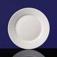 This eclectic service with its beautifully-detailed basket-style relief is an everyday white china for those who appreciate the unique. Bone china. This eclectic service with its beautifully-detailed basket-style relief is an everyday white china for those who appreciate the unique. Bone china.