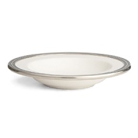 Arte Italicas best selling Tuscan Collection, the original pewter and ceramic dinnerware, combines white ceramic with our signature pewter trim. Hand-crafted in Italy of the highest quality materials, this classic collection translates seamlessly from traditional to contemporary, from casual to formal. Due to its popularity, the Tuscan line has grown to include more than 75 dinnerware items, serving pieces and accessories that can be mixed and matched with many of our product lines. Dishwasher safe on the low-heat setting. Please use non-abrasive detergents. Arte Italicas best selling Tuscan Collection, the original pewter and ceramic dinnerware, combines white ceramic with our signature pewter trim. Hand-crafted in Italy of the highest quality materials, this classic collection translates seamlessly from traditional to contemporary, from casual to formal. Due to its popularity, the Tuscan line has grown to include more than 75 dinnerware items, serving pieces and accessories that can be mixed and matched with many of our product lines. Dishwasher safe on the low-heat setting. Please use non-abrasive detergents.