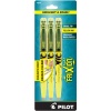 Pilot FriXion Light Erasable Highlighters, Chisel Point, 3-Pack, Yellow (46506)