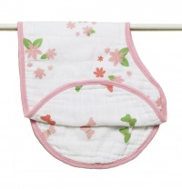Aden by aden + anais 100% Cotton Muslin Burpy Bib, Butterfly Patch Aden by aden + anais 100% Cotton Muslin Burpy Bib, Butterfly Patch