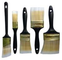 5 Piece PAINT BRUSH Set 1, 1-1/2, 2, 2-1/2, & 3 inch 100% Polyester 5 Piece PAINT BRUSH Set 1, 1-1/2, 2, 2-1/2, & 3 inch 100% Polyester
