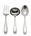 Reed & Barton Holliston 18/10 Stainless Steel 3 Piece Flatware Serving Set