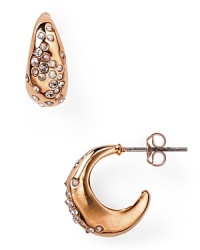 The less is most definitely more statement to make now: these plated Alexis Bittar earrings which adorn the ears with a just-right touch of sparkle. The less is most definitely more statement to make now: these plated Alexis Bittar earrings which adorn the ears with a just-right touch of sparkle.