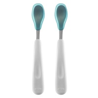 OXO Tot Feeding Spoon Set, Aqua OXO Tot Feeding Spoon Set, Aqua