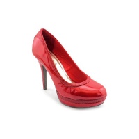 Baby Phat Chance Platforms Heels Shoes Red Womens Baby Phat Chance Platforms Heels Shoes Red Womens