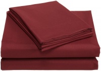 Divatex Home Fashions  Microfiber Twin Sheet Set, Magenta