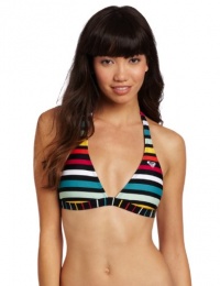 Roxy Women's Wave Wanderer Rev 70's Halter Roxy Women's Wave Wanderer Rev 70's Halter