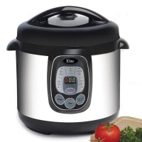 Maxi-Matic EPC-807 Elite Platinum 8-Quart Digital Pressure Cooker with Non-Stick Pot, Silver Maxi-Matic EPC-807 Elite Platinum 8-Quart Digital Pressure Cooker with Non-Stick Pot, Silver