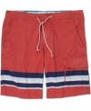Sporty and stylish will take your summer to new heights. Striped shorts from Lucky Brand Jeans.