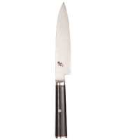 Handcrafted in Japan, these exceptional knives combine the strength of 64 layers of VG10 super steel with the artistry of fine Japanese design. Durable and beautiful - the knives feature a decorative floral Damascus pattern on each blade for the ultimate in forma and function. This 6 knife is indispensable for cleaning, cutting and carving all types of fish and meat. Handcrafted in Japan, these exceptional knives combine the strength of 64 layers of VG10 super steel with the artistry of fine Japanese design. Durable and beautiful - the knives feature a decorative floral Damascus pattern on each blade for the ultimate in forma and function. This 6 knife is indispensable for cleaning, cutting and carving all types of fish and meat.