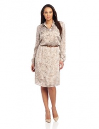 Jones New York Women's Plus Size Long Sleeve Shirt Dress Jones New York Women's Plus Size Long Sleeve Shirt Dress