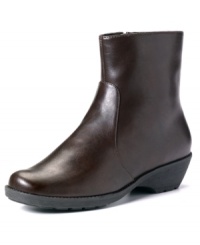 The Speartint Boots from Aerosoles are a perfect all-around look with their simple, sleek upper and supportive, demi-wedge sole. The Speartint Boots from Aerosoles are a perfect all-around look with their simple, sleek upper and supportive, demi-wedge sole.