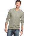 Be part of the casual crew. This long-sleeved shirt from Kenneth Cole New York is ideal for your leisure look.