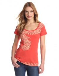 Lucky Brand Women's Indian Peacock Tee Lucky Brand Women's Indian Peacock Tee