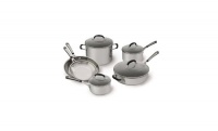 Simply Calphalon Stainless Steel 10-Piece Cookware Set Simply Calphalon Stainless Steel 10-Piece Cookware Set