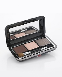 These newly formulated powder shadows caress the skin, imparting a light luminescence without creasing or flaking. Silky soft, and luxuriously textured, they glide on easily, blend beautifully, and soothe the skin with every sweep of color. And the shades are simply delicioso! Six fashion-right palettes allow a woman to play with shading and texture, creating a play of color that goes from light to lush, pearly-pretty to softly matte. Creating a personalized artistico look that is flirtatious, sensuous, and fun.What it does:Long-lastingIrritant and fragrance freeBlends evenlyHow to Use:Apply to eyelids using sponge applicator or eye shadow brush. These newly formulated powder shadows caress the skin, imparting a light luminescence without creasing or flaking. Silky soft, and luxuriously textured, they glide on easily, blend beautifully, and soothe the skin with every sweep of color. And the shades are simply delicioso! Six fashion-right palettes allow a woman to play with shading and texture, creating a play of color that goes from light to lush, pearly-pretty to softly matte. Creating a personalized artistico look that is flirtatious, sensuous, and fun.What it does:Long-lastingIrritant and fragrance freeBlends evenlyHow to Use:Apply to eyelids using sponge applicator or eye shadow brush.