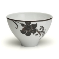 Mikasa Cocoa Blossom Open Stock Large Rice Bowl Mikasa Cocoa Blossom Open Stock Large Rice Bowl