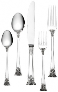 Vera Wang by Wedgwood Imperial Scroll Sterling 5-Piece Place Setting Vera Wang by Wedgwood Imperial Scroll Sterling 5-Piece Place Setting