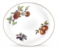Royal Worcester Evesham Gold Porcelain 15-by-12-inch Oval Platter Royal Worcester Evesham Gold Porcelain 15-by-12-inch Oval Platter